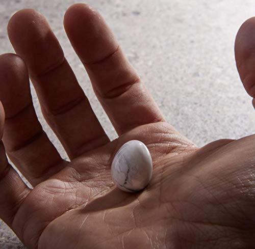 Orijin Design Company Orijin Design Co. All Natural Meditation, Mindfulness & Focus Tool. The Thinking Egg. Natural Howlite Stone