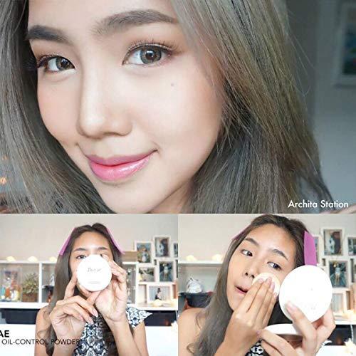 BUTAE Super Oil Control Face Compact Foundation Powder loose Translucent Perfect Skin Smooth Radiance Oil-free Pressed Light weight long lasting Makeup Matte 0.50 Oz (14g)