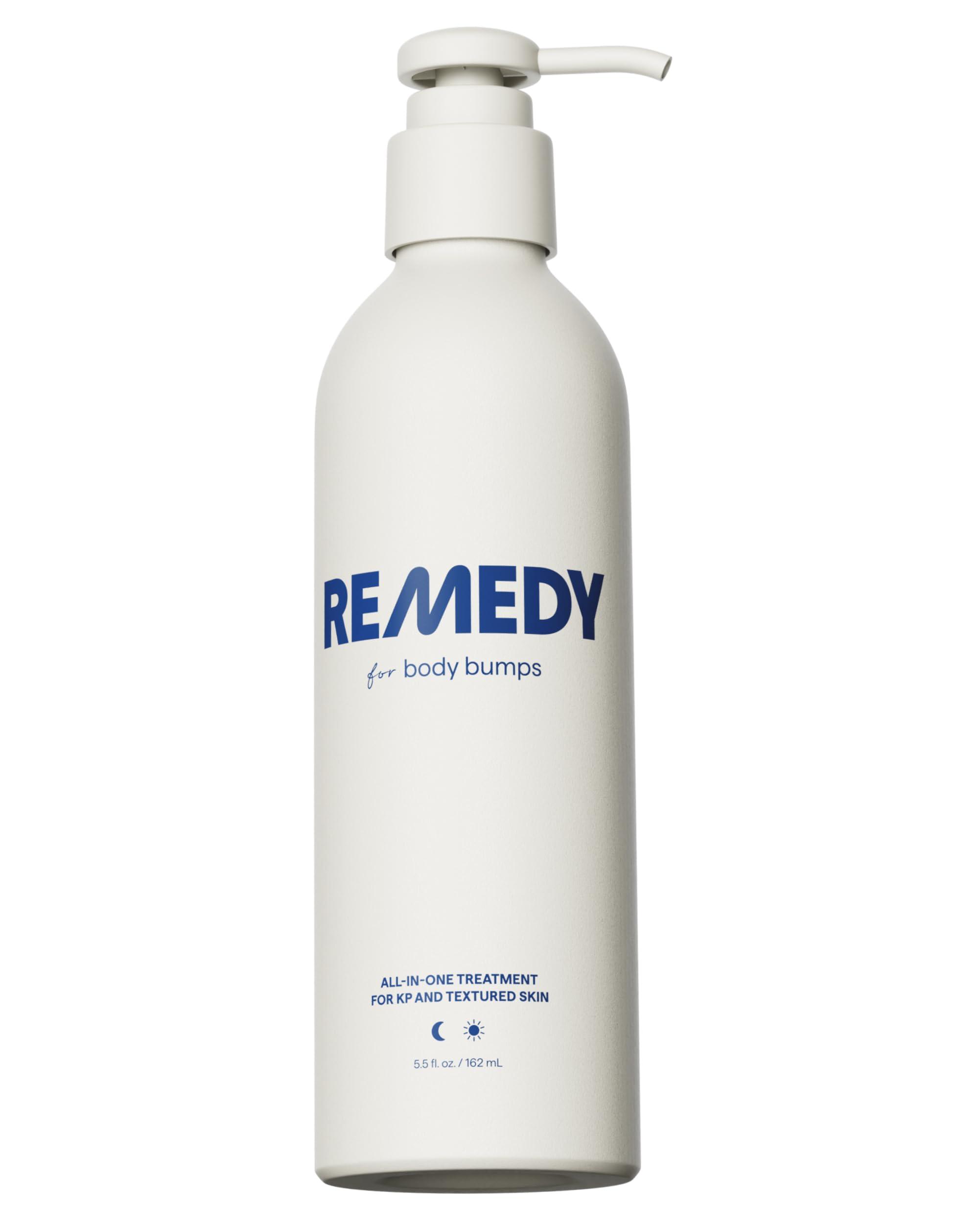 Remedy Science Remedy for Body Bumps Treatment for Keratosis Pilaris (KP) and Textured, Crepey Skin with Urea, Lactic Acid, and Retinol - Smoothing Body Moisturizer Lotion By Dermatologist Dr. Shah