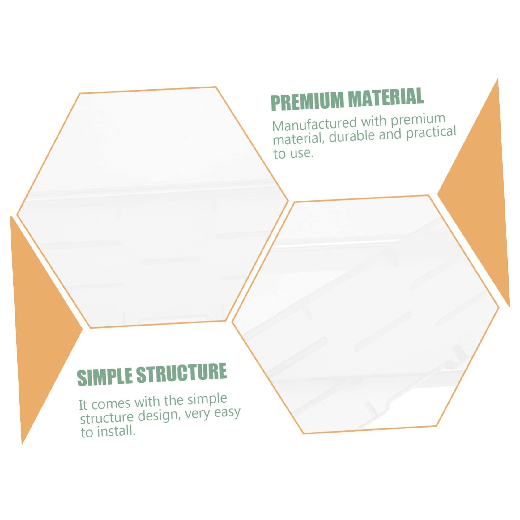 Mikinona Mikinona 2pcs Nail Art Storage Box Nail Drill Bit Case Tool Chest Nail Tools for Nail Art Manicure Tools Nail Salon Organizers Nails Tools Drawers Nail Art Tool Manicure Tool Boxes Plastic