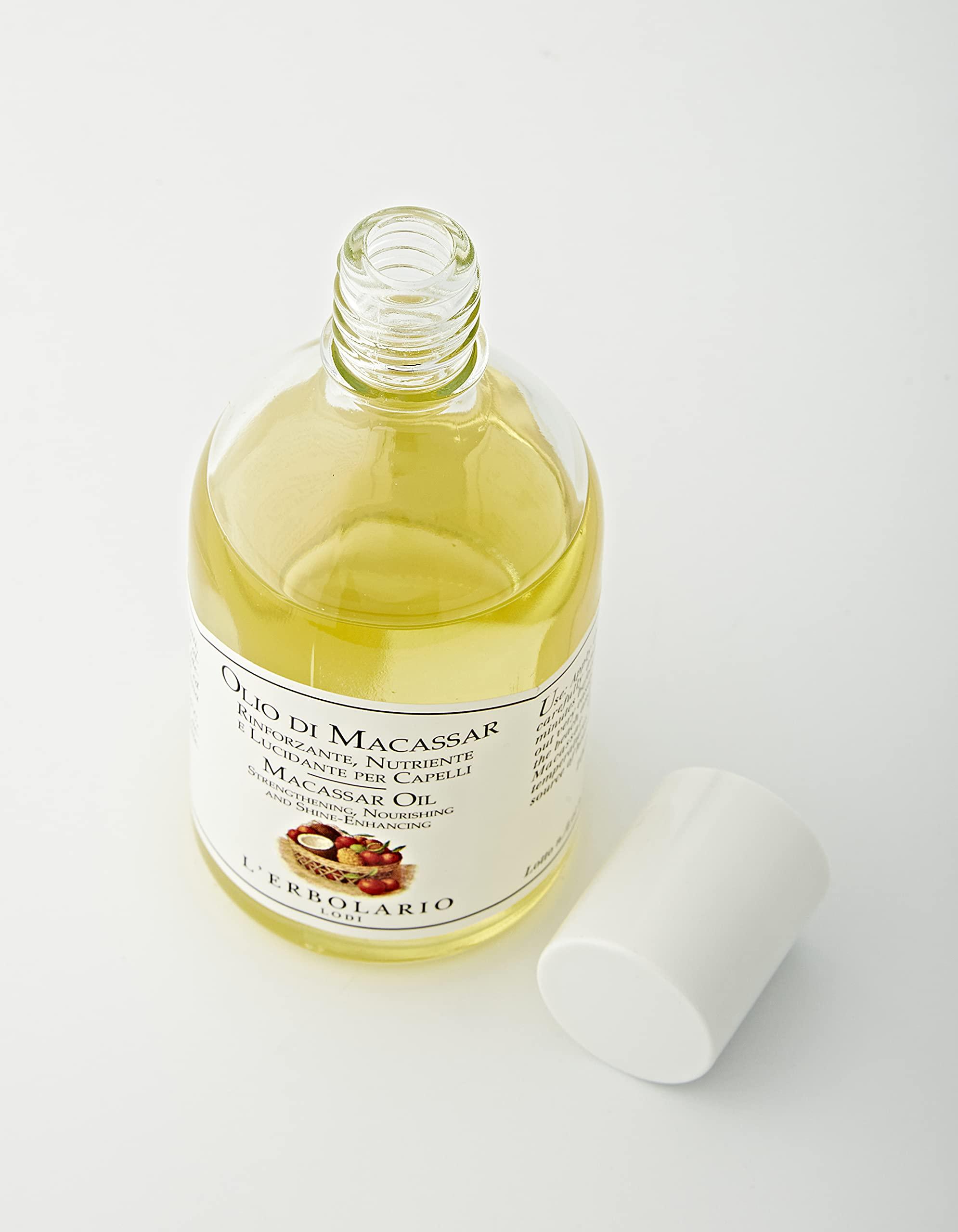 L'Erbolario L\'Erbolario Olio di Macassar 100ml Capelli sfibrati Sole nutriente lucidante