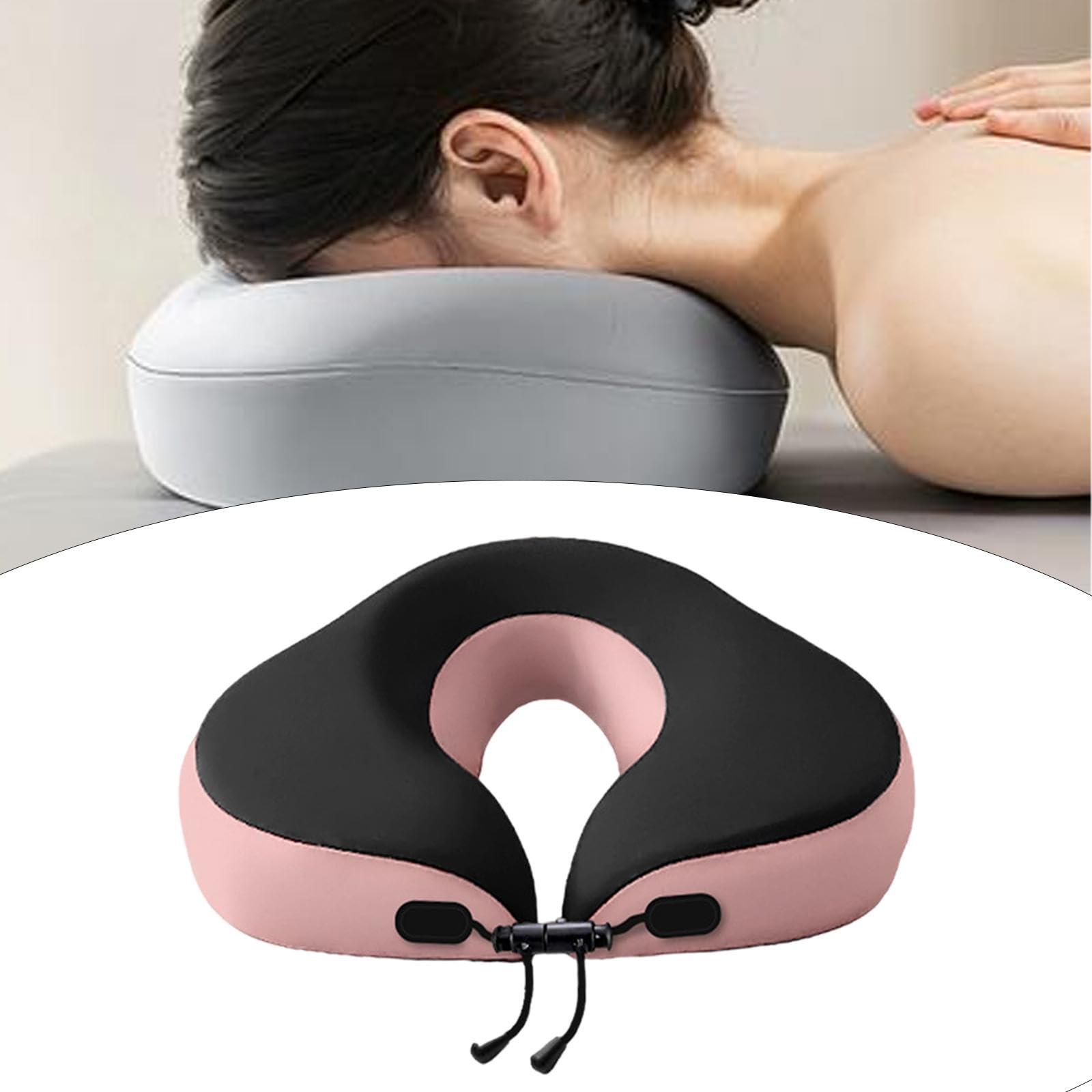 IEUDNS IEUDNS Face Down Pillow for Sleeping Face Down Pillow Prone Pillow, Home Massage Pillow, Pink