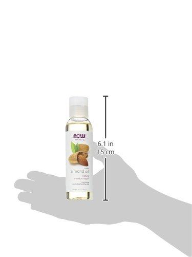 HSKLOCK NOW Solutions, Sweet Almond Oil, 100% Pure Moisturizing Oil, Promotes Healthy-Looking Skin, Unscented Oil, 4-Ounce
