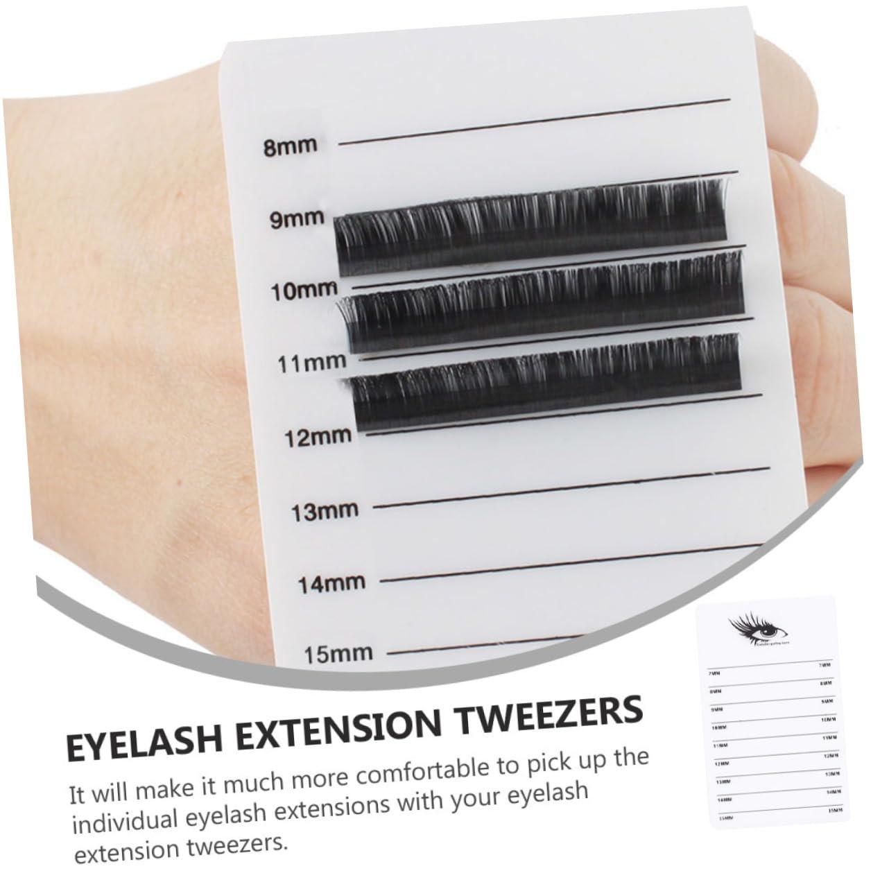 FOMIYES FOMIYES Elegant Makeup Pallet Eyelash Display Stand 4pcs Lash Extension Holder for Present