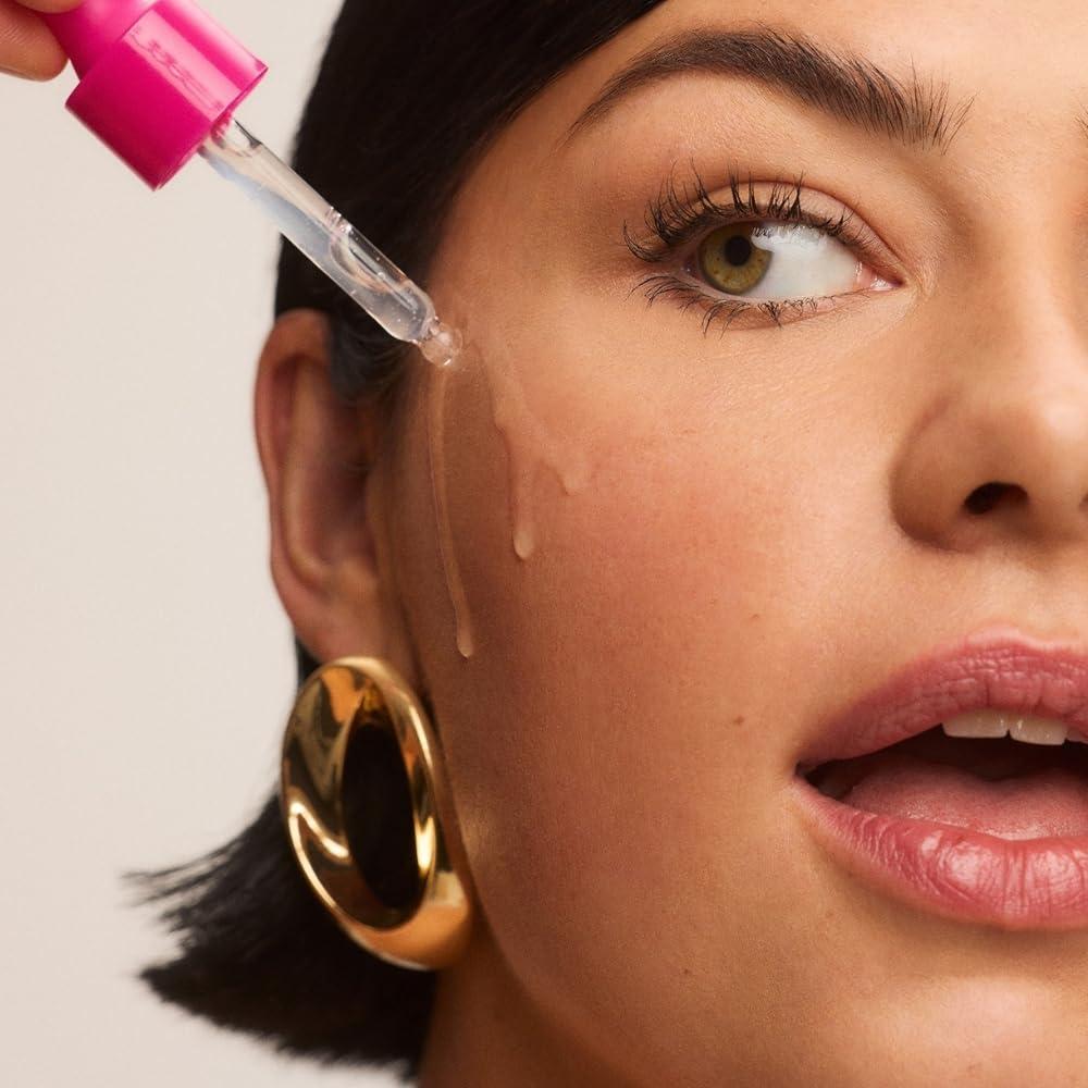 Luna Bronze Luna Bronze Good Night Face Tanning Drops | Overnight Face Bronzing Serum for a Luminous, Natural Looking Glow | Hydrating Formula with Vitamin C | Infused with Australian Botanics (30ml/1.01 fl. oz)