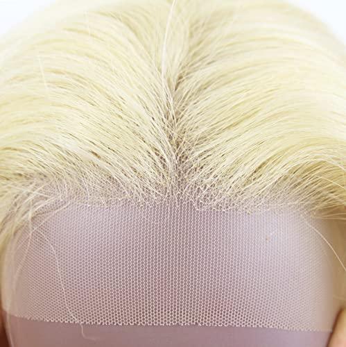 BERRYS FASHION BERRYS FASHION 613 Frontal 13x4 13x6 Human Hair 12A, Blonde Transparent Lace Frontal Only for Black Women, Body Wave Straight, 100% Brazilian Virgin Human Hair, Pre Plucked Hairline, 16 inch