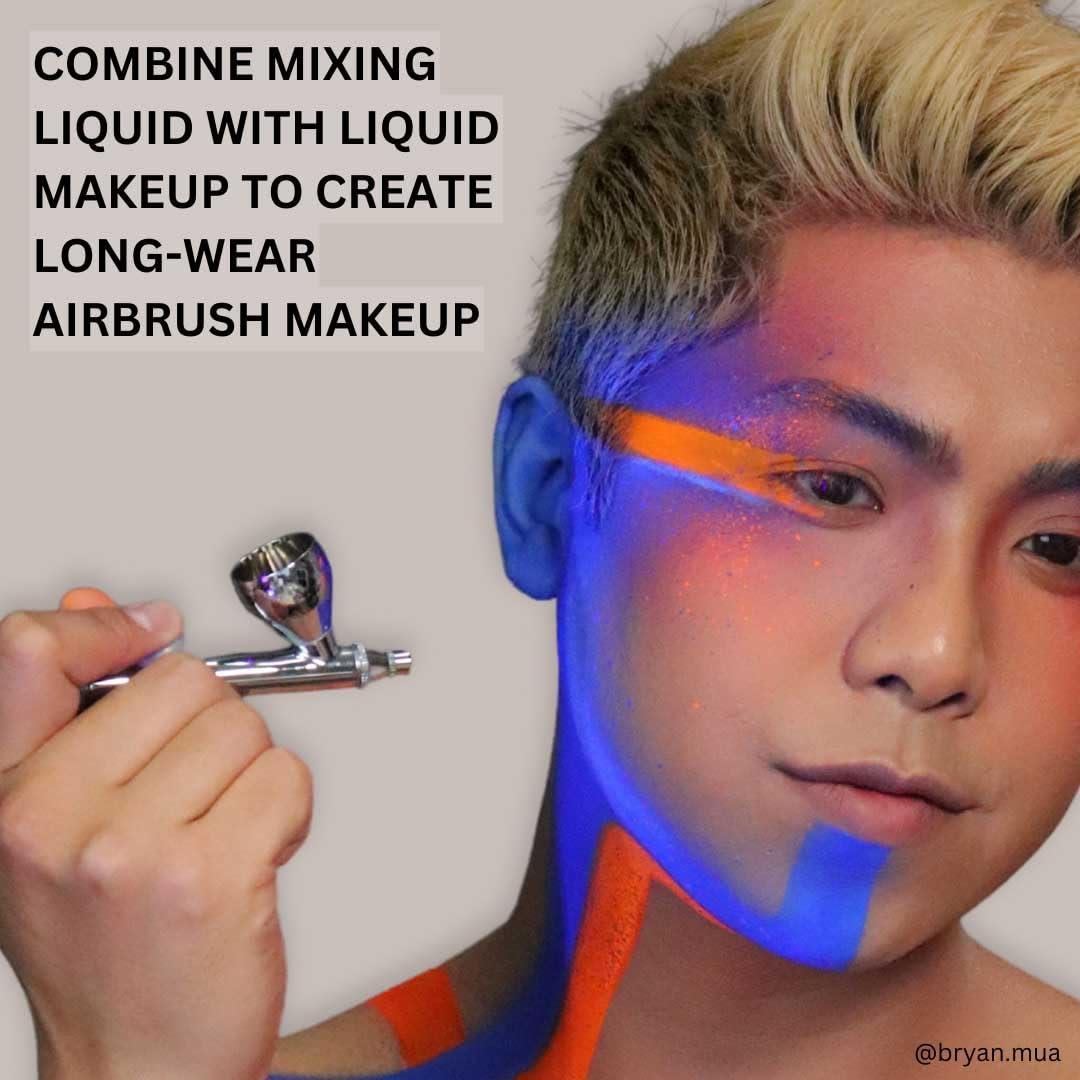 Mehron Mehron Makeup Mixing Liquid | Water Resistant For All Day Wear | Multi-Use Makeup Transformer | Eyeliner Mixing Medium | Clear 4.5 fl oz (133 ml)