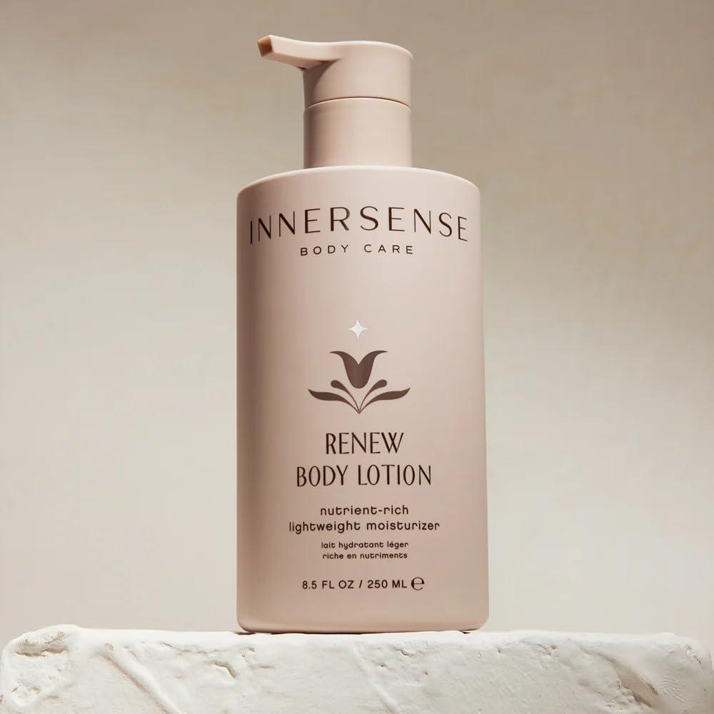 INNERSENSE INNERSENSE Organic Beauty - Renew Body Lotion + Inner Glow Body Scrub BUNDLE | Non-Toxic, Cruelty-Free