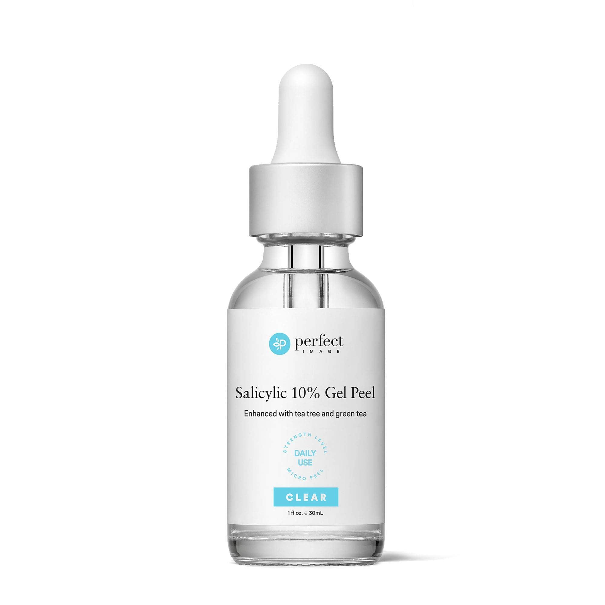 Perfect Image Salicylic 10% Gel Peel, Breakout and Pore Minimizer and Cleanser, 15-30 Full Facial Chemical Peels, 1 fl oz. e, 30 mL Perfect Image