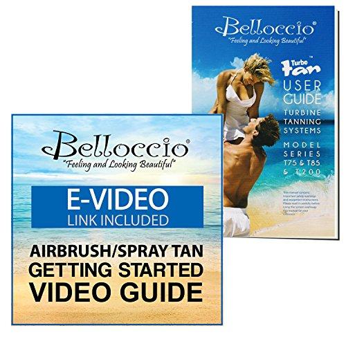 Belloccio Belloccio Ultra Pro T85-QC High Performance Sunless Turbine Spray Tanning System; Free 4 oz. Opulence Tanning Solution & Free User Guide Video Link