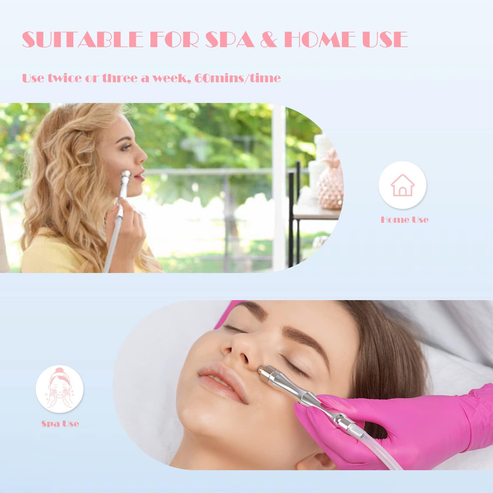 Beauty BOLE Beauty BOLE 3 in 1 Diamond Dermabrasion Machine Professional Pore Vacuum for Skin Toning Black Head Removal Cleaner with 0-70 cmHg Suction Power Facial Treatment Machine, DL-E2