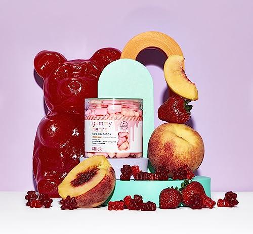Salon Perfect Sliick Gummy Bears Hard Wax Beads for Hair Removal - Stripless Waxing Beads for Face & Body, and All Hair & Skin Types, 8 oz