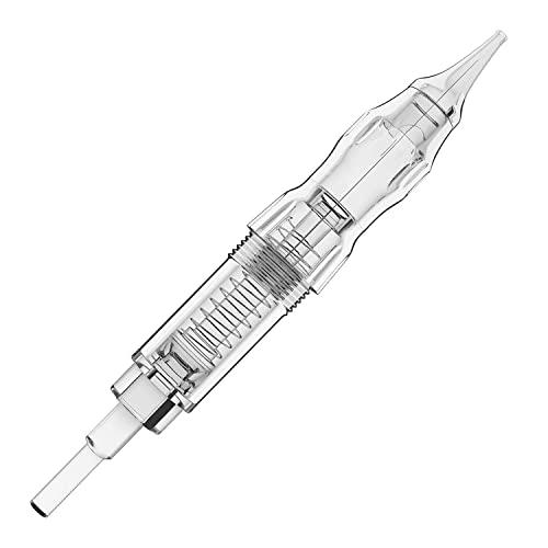 BIOMASER Cartridge Needles – BIOMASER 10PCS Sterilized Permanent Makeup Cartridge Needles Screw Thread Tattoo Needle for Permanent Makeup Machine Tattoo Pen for Eyebrow Eyeliner Lip Contour(1R-0.3MM)