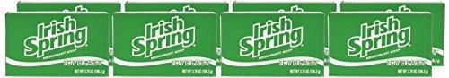 Irish Spring Irish Spring Icyblast Cool Refreshment Deodorant Soap Unisex Soap, 8 Count (Pack of 5)
