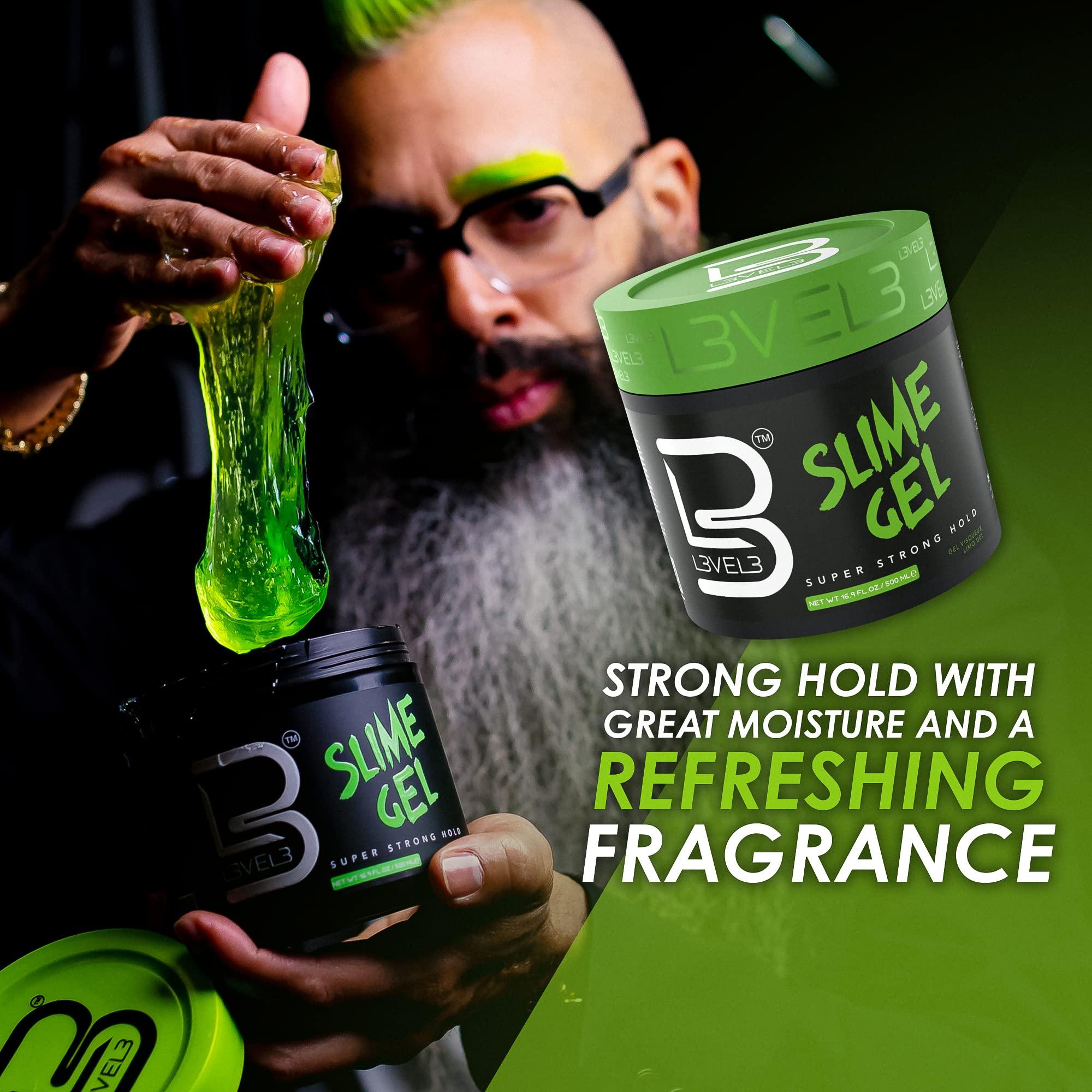 L3 Level 3 Slime Gel - Firm Hold Hair Styling Gel
