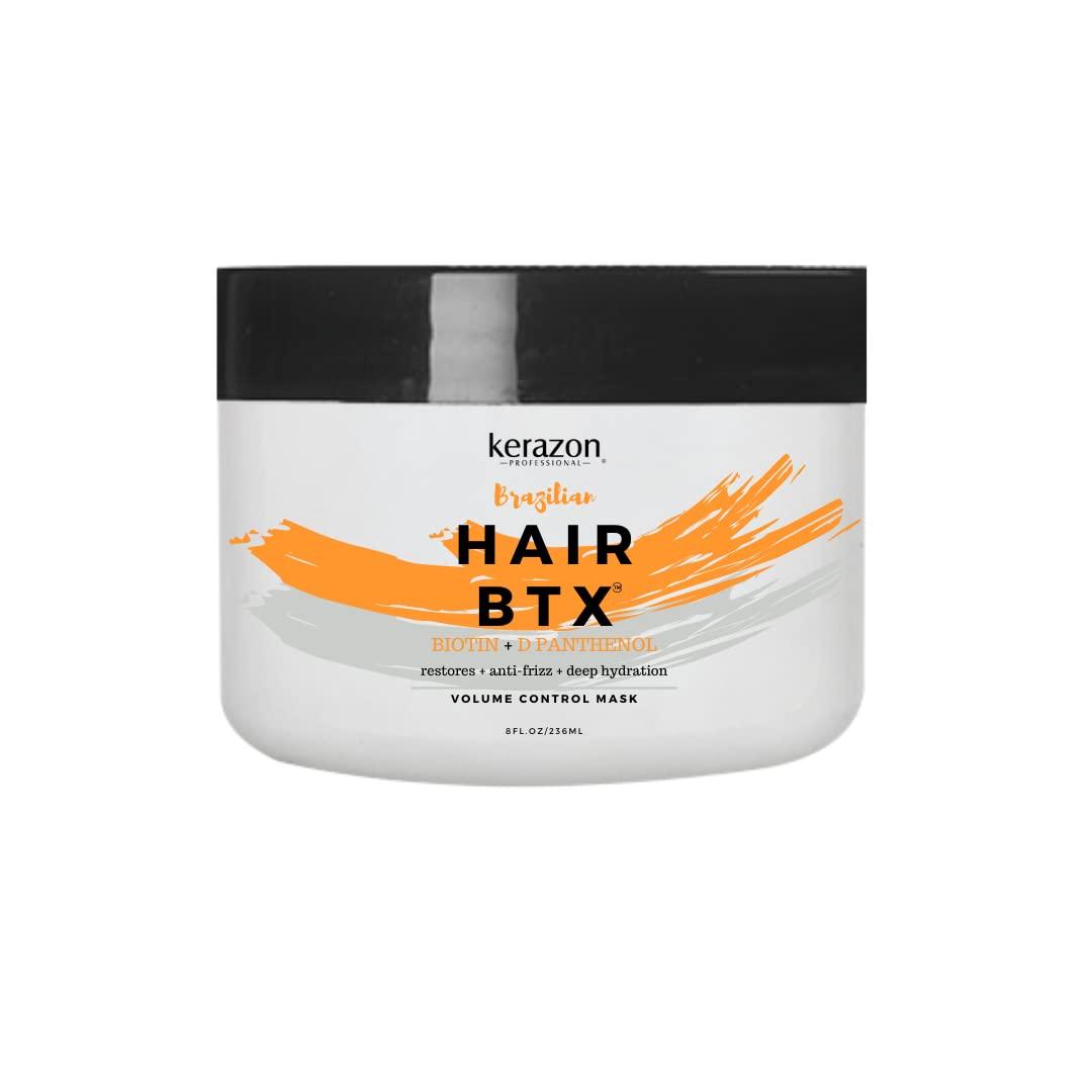 Kerazon Professional KERAZON Brazilian Hair Botox Treatment For All Hair Types + Sulfate Free and Sodium Free Shampoo & Conditioner KIT