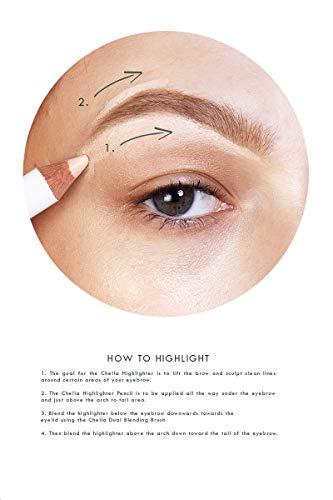 Chella Chella Highlighter Pencil in Latte, 0.05 oz