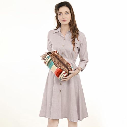 American Darling American Darling Shaving Bag Hand Tooled Genuine Leather Western Women Bag Handbag Purse | Shaving Bag for Women | Cute Shaving Bag | Shaving Purse