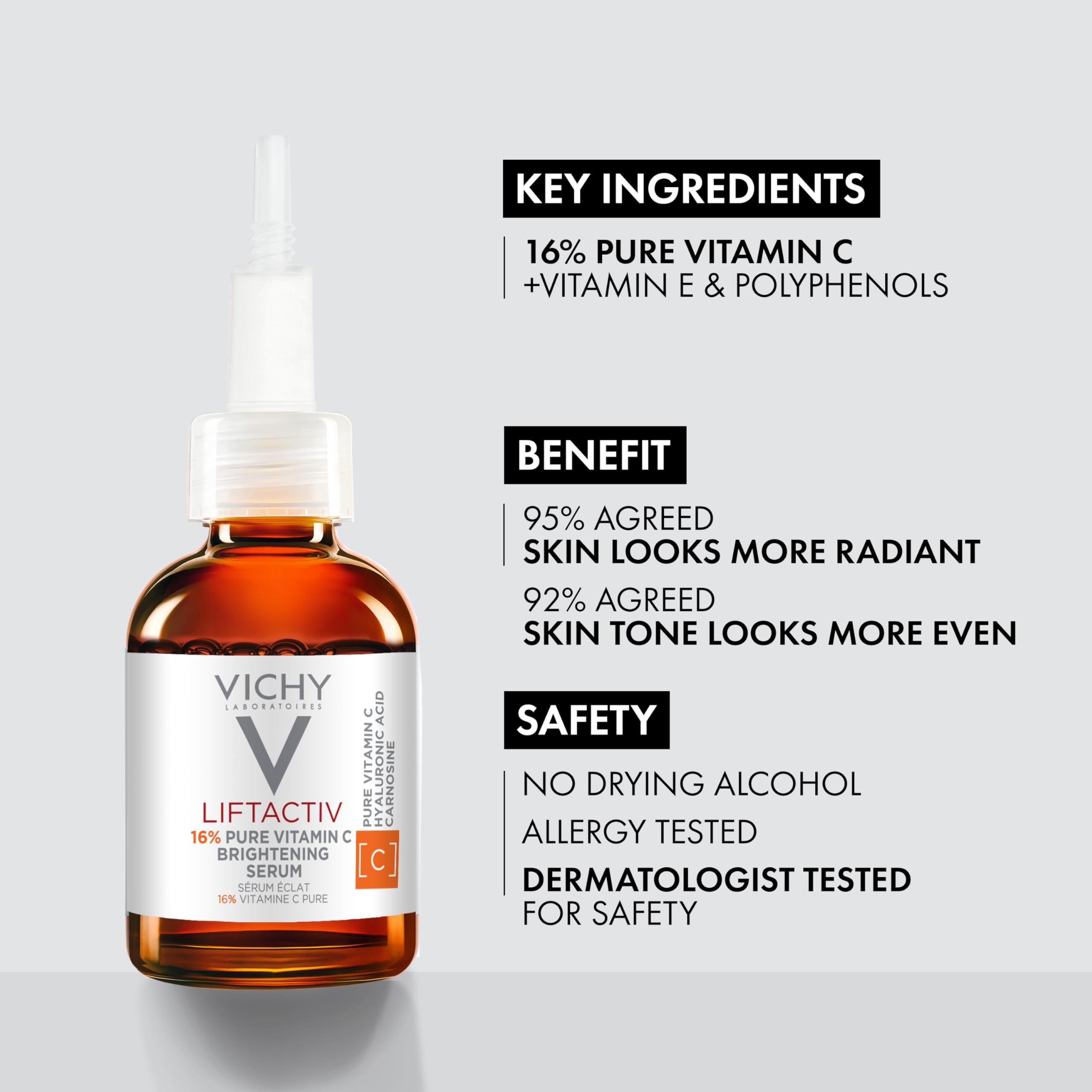 VICHY NEW 16% LiftActiv Vit C + M89 Booster 30ml Bundle