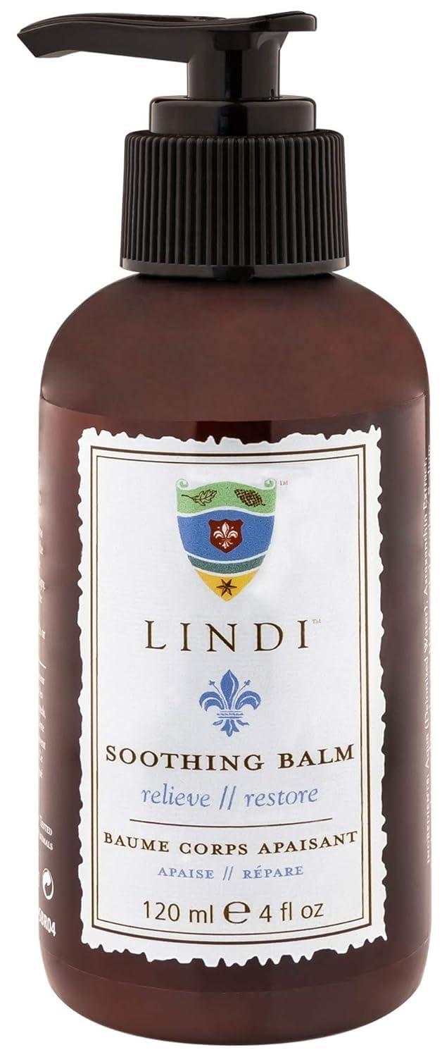 Lindi Skin Lindi Skin Soothing Balm - Rich Emollient Lotion for Hands, Feet, and Extremely Dry Skin - Relieves Painful Effects of Radiation Burn & Chemo Rash - Dermatologist Tested Skin Care Product (4 fl oz)
