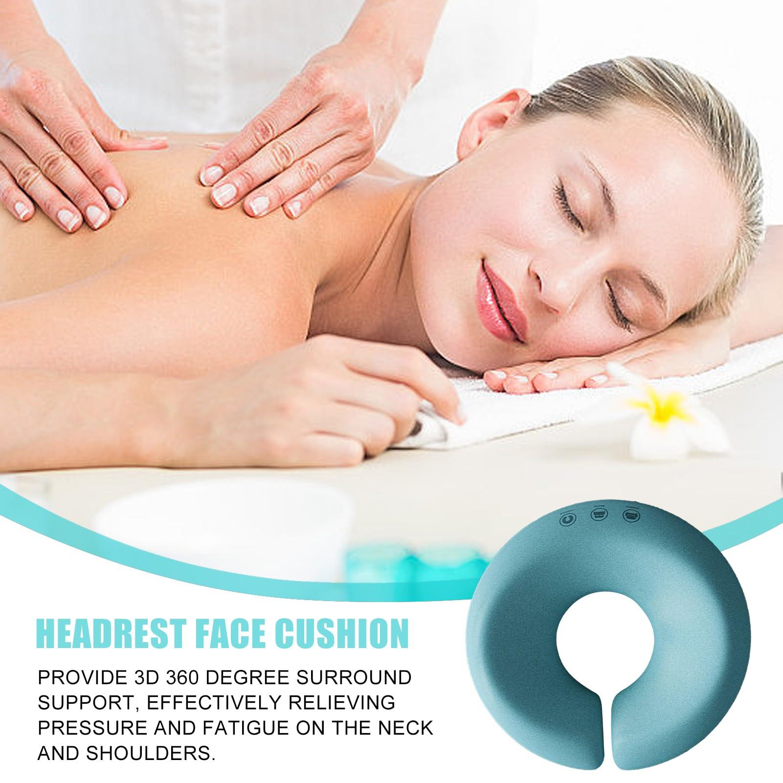Generic Heeadrest face Cushion - Face Down Pillow | Home Massage Heeadrest | Massage heeadrest face Cushion | Massage Face Cradle Cushion | Donut Pillow for Heead,Prone Cushion, Home Massage Pillow