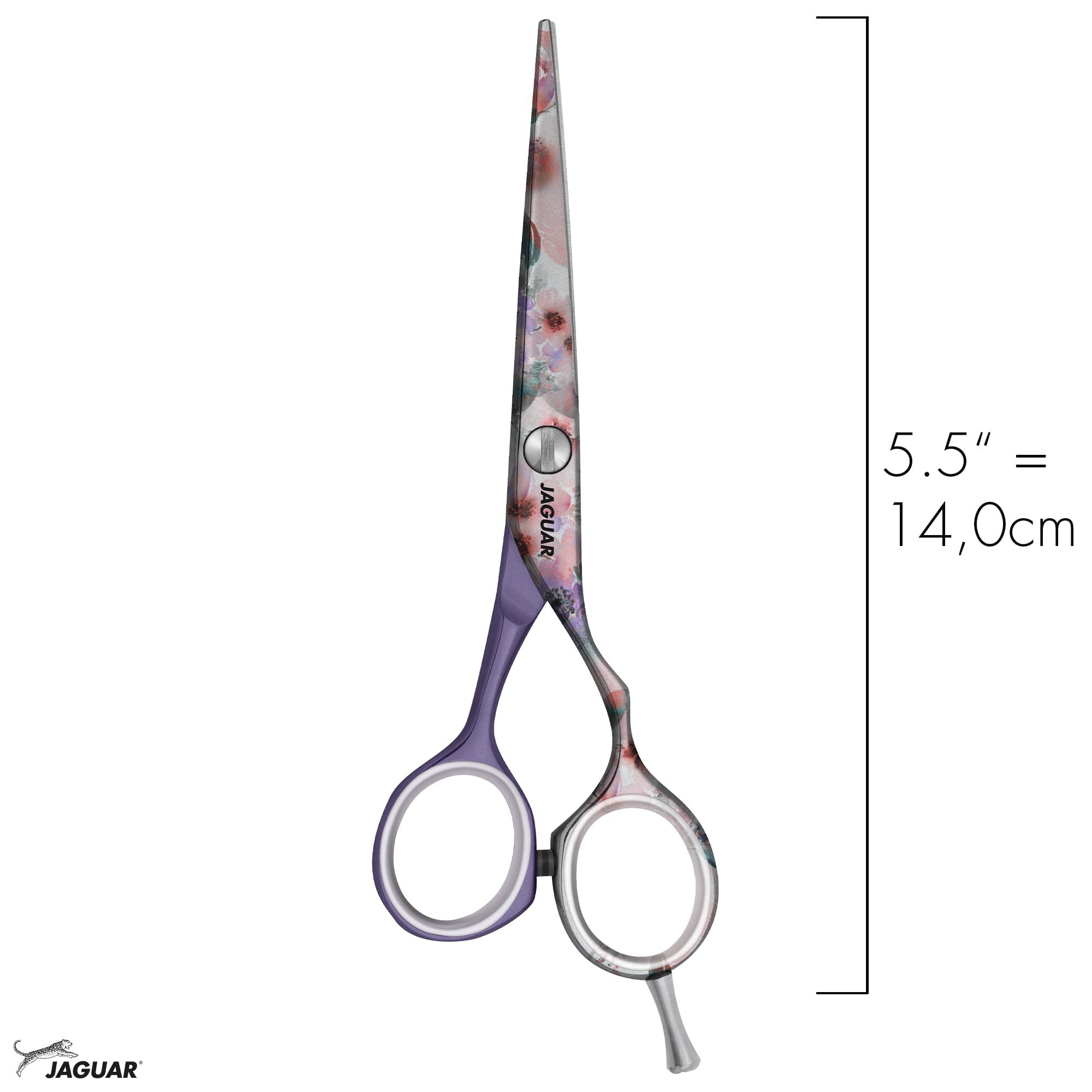 JAGUAR Haar-Schere Magic Garden 5,5\" Haarschneideschere lieferbar in 8 verschiedenen Motiven, magic garden