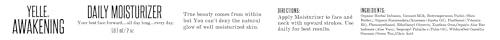 Yelle Yelle. Skincare | Awakening Daily Moisturizer Infused with Honey and Coconut Milk for Perfect Pairing Performance | Shea Butter Jojoba Oil Aloe Vera | 2oz.