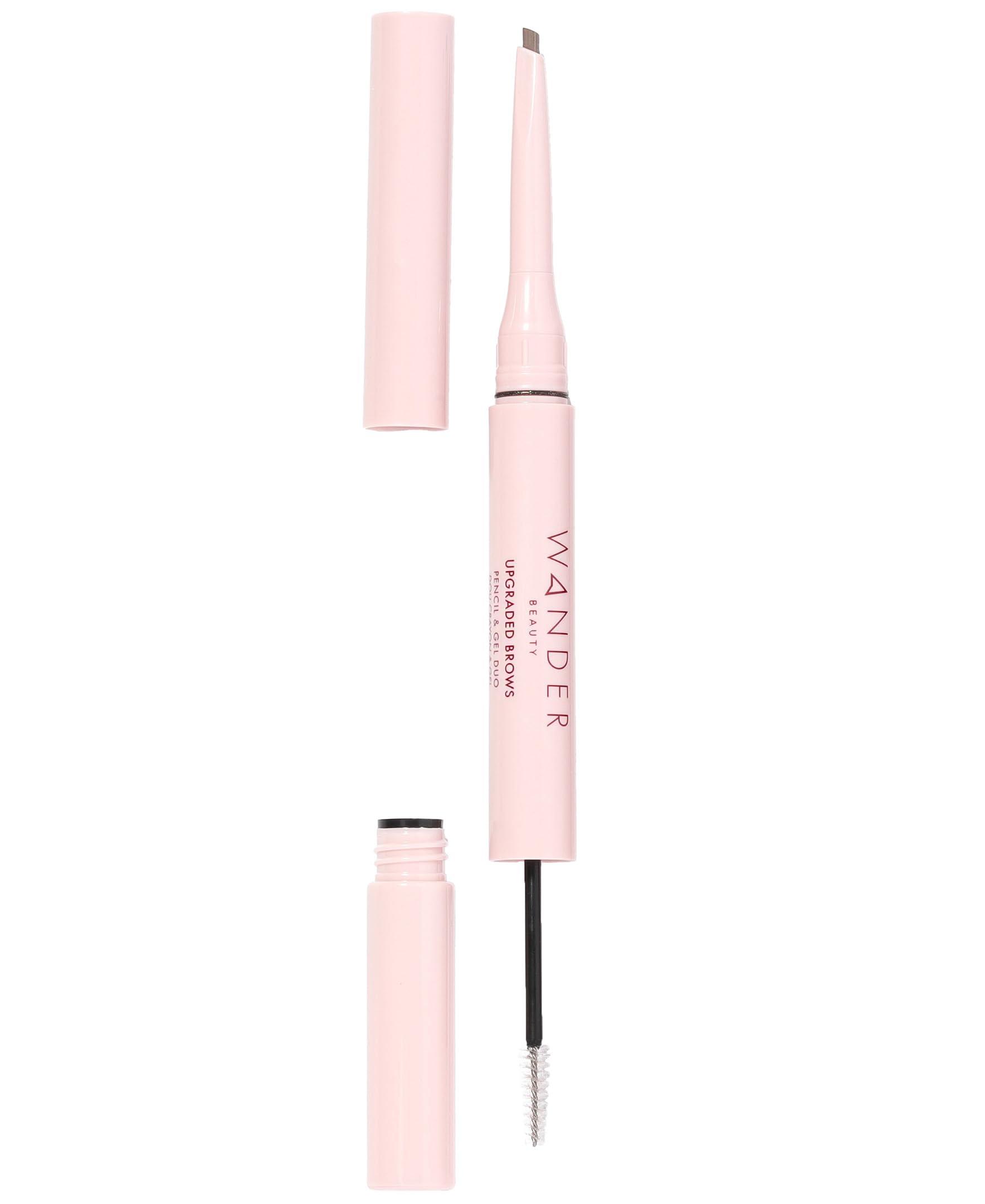 Wander Beauty Wander Beauty Upgraded Brow Pencil & Gel Duo - Taupe - 2-in-1 Brow Makeup with Castor Oil, Peptides, Panthenol - Dual-Sided Filler, Definer & Lifter for Fuller Brows - 0.05 fl oz