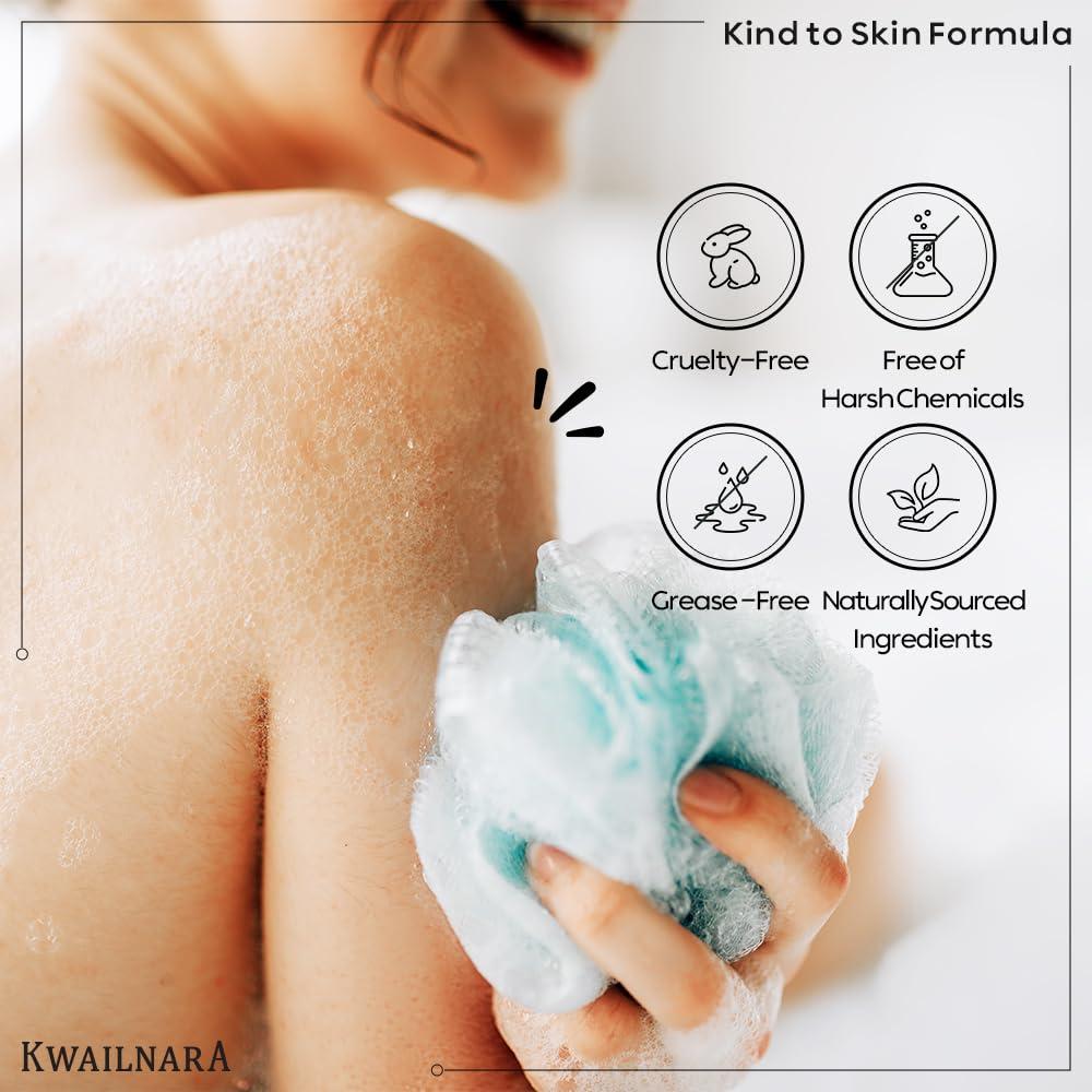 WELCOS WELCOS KWAILNARA Dalgona Sugar Cookie Body Wash  Korean Body Cleanser for Exfoliated and Refreshed Skin 560 g / 19.75 oz.