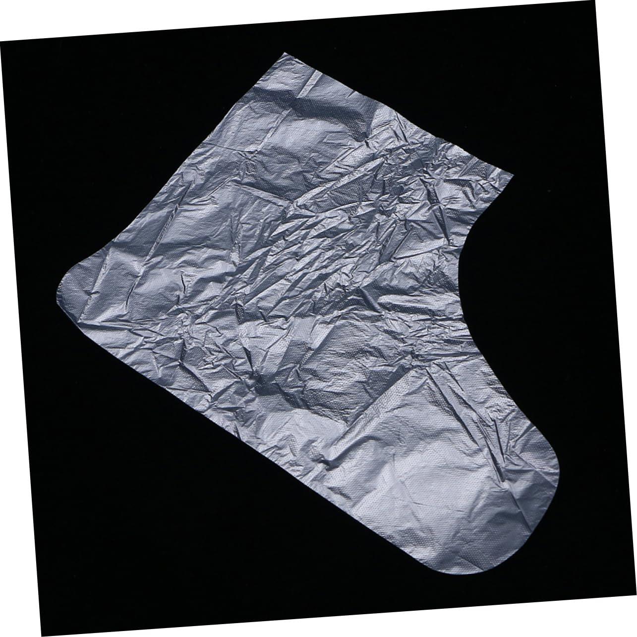 CIMAXIC 500pcs Wax Therapy Boots, Paraffin Wax Foot Liners, Hot Wax Booties, Paraffin Bath Liners, Paraffin Foot Bags, Bath Liner for Feet, Wax Therapy Bags