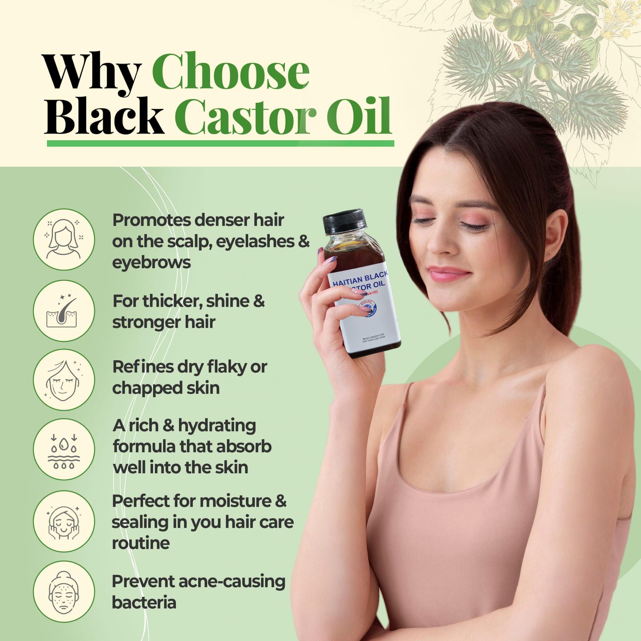 NinthAvenue Basics Haitian Black Castor Oil