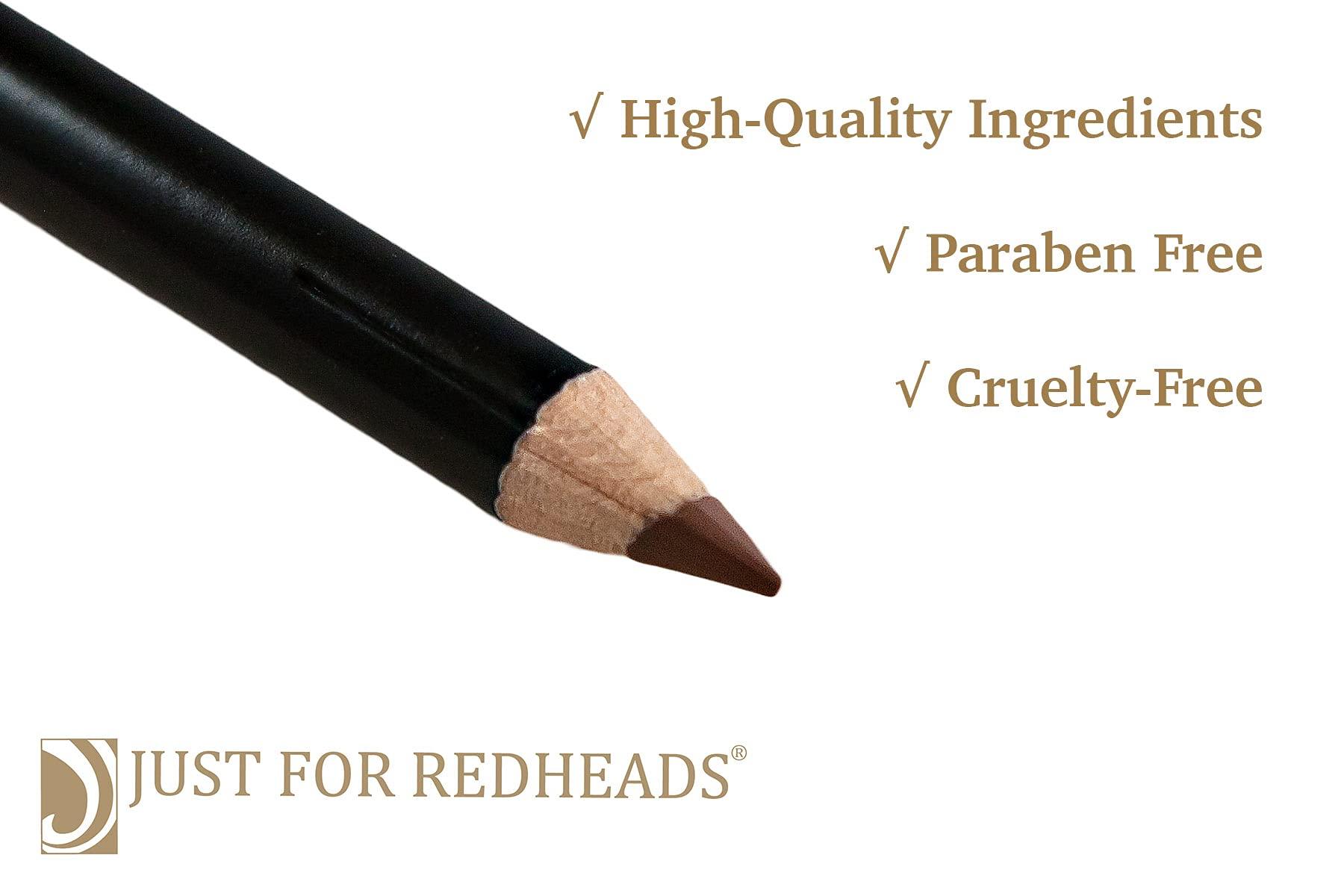 JUST FOR REDHEADS Just For Redheads Dream Brow Sticks - Eyebrow Pencil Matches Red Hair -Natural, Long-Lasting Makeup - Designed by a Redhead, for Redheads