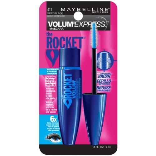 Maybelline New York Maybelline New York Volume' Express The Rocket Waterproof Mascara, Very Black, 0.3 Fluid Ounce