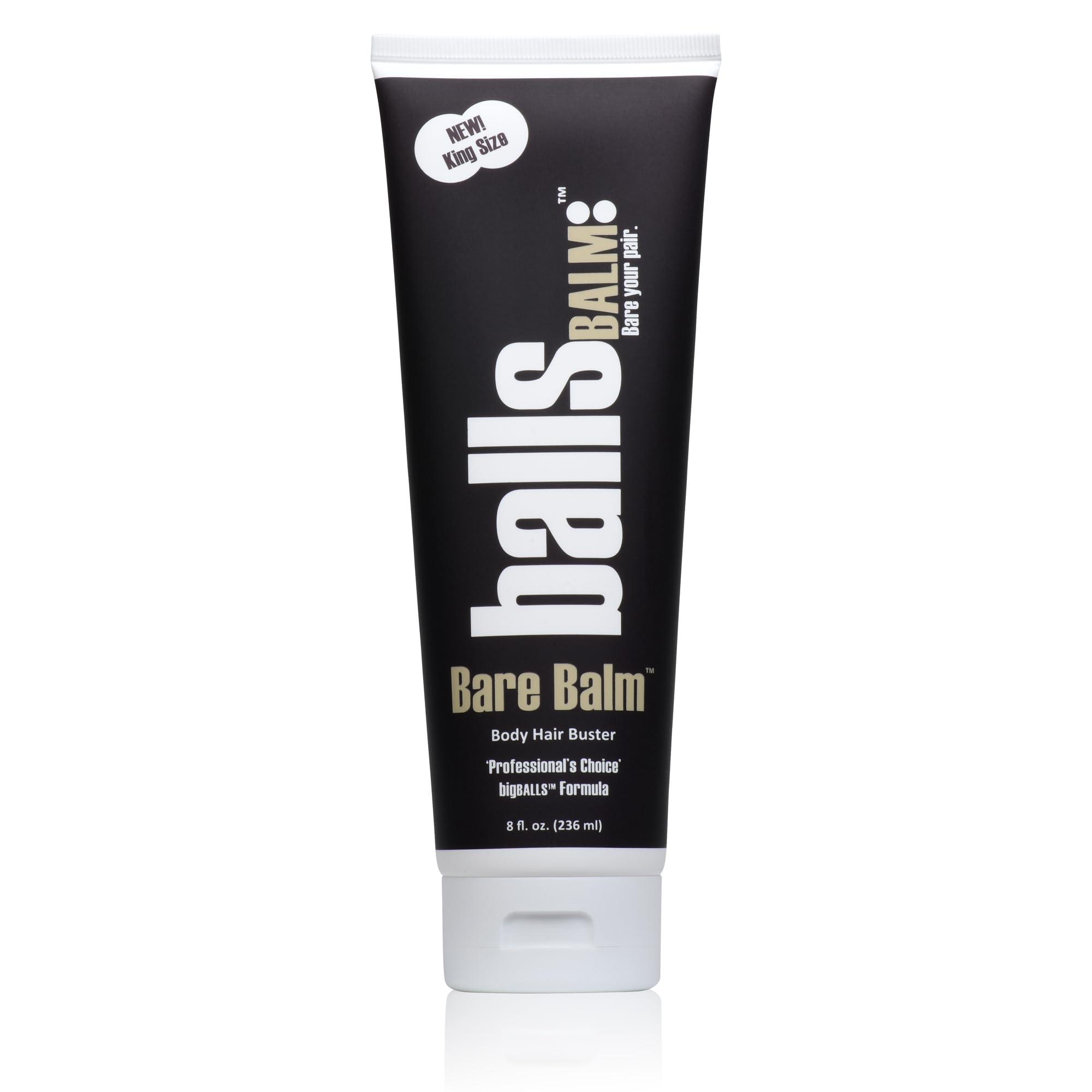 ballsBALM Bare Balm - Body Hair Management Cream (Professional\'s Choice || Big Balls Formula)