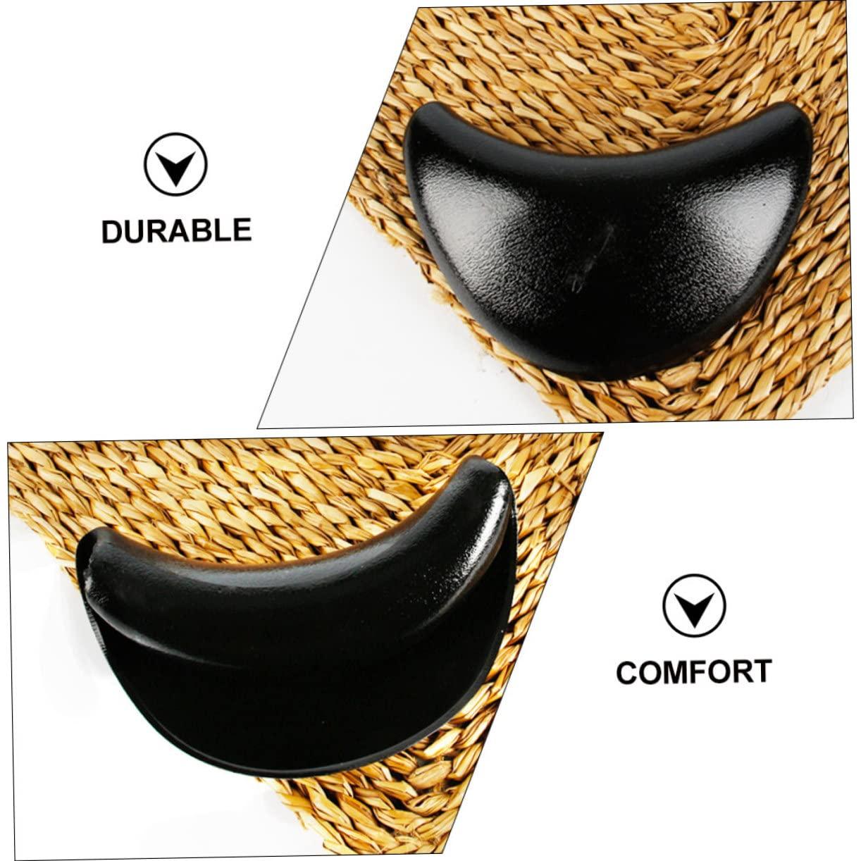 MERRYHAPY MERRYHAPY 2 Pcs Pillow Accessories for Hair Sink Neck Rest Shampoo Neck Rest Hair Washing Hair Salon Supplies Hair Wash Rest Cushion Shampoo Bowl Neck Support Black