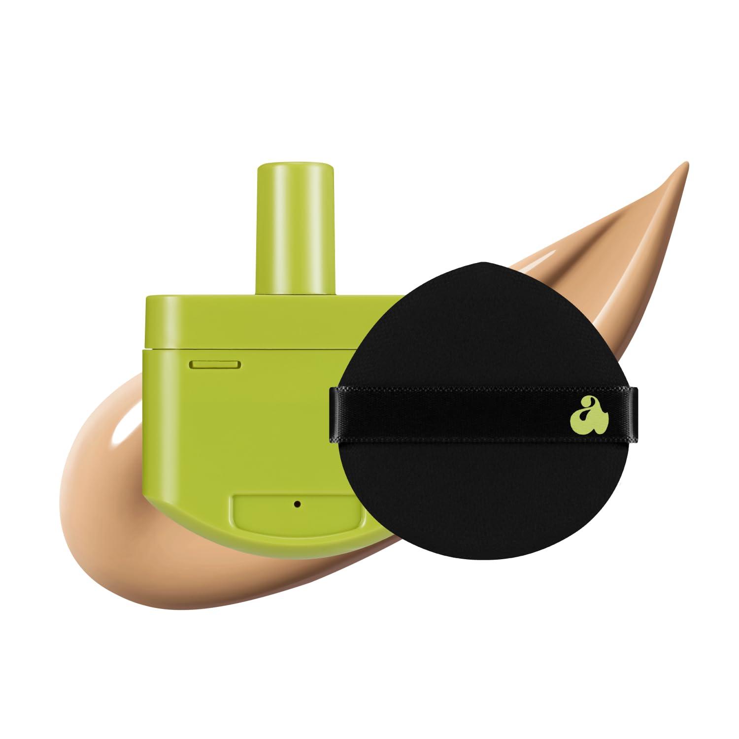 UNLEASHIA UNLEASHIA SATIN WEAR HEALTHY-GREEN CUSHION (RE-FEEL 23N Nude Beach)