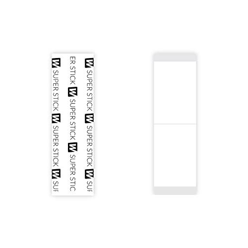 Walker Tape Co. Walker Tape Co. Stick Tape Straight Strips by Walker, 36 pcs (1in x 3 in) Clear