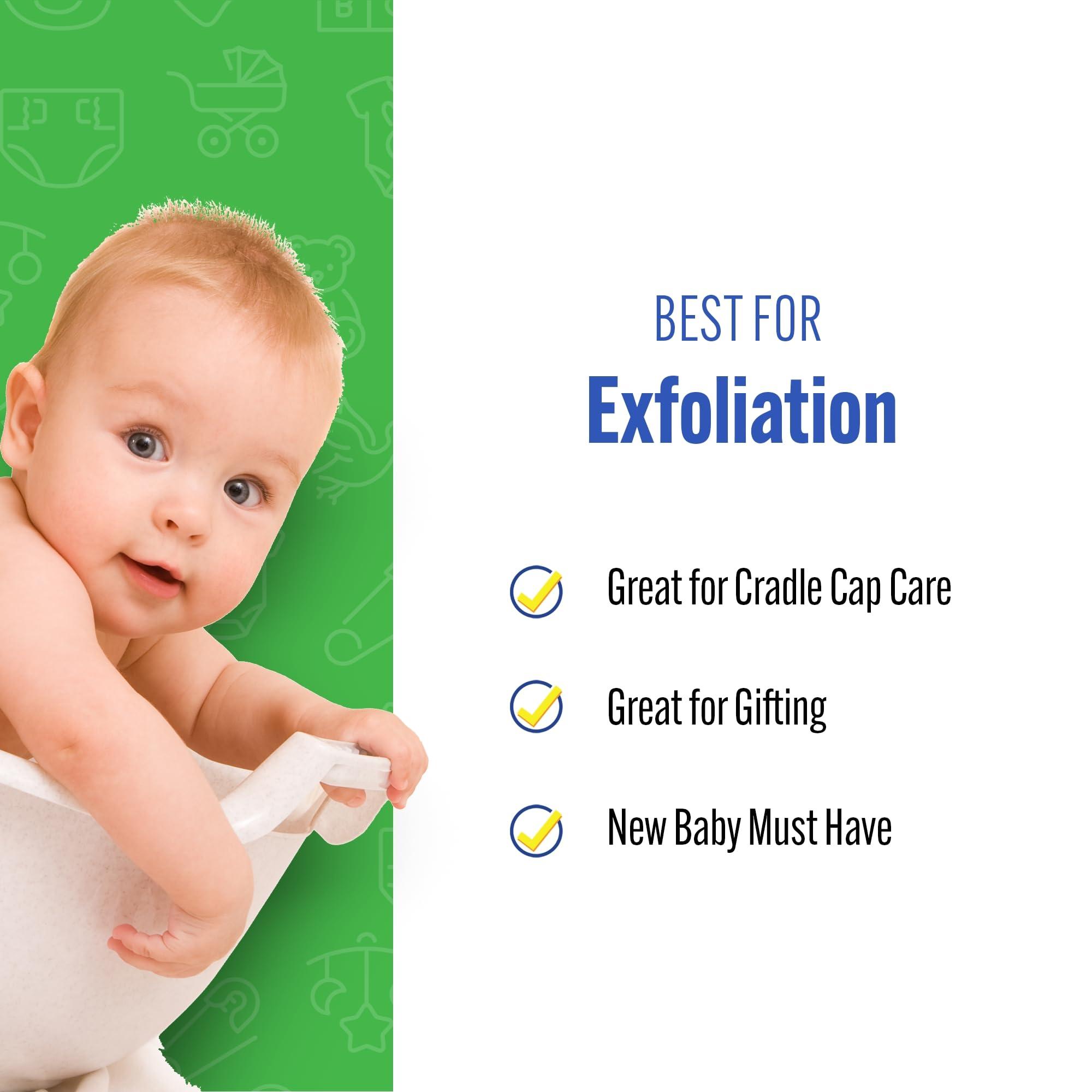 Baby Buddy Baby Buddy Natural Grass Sea Sponge, Newborn Bath Time Essential, Textured for Exfoliation, Hypoallergenic, 1 Count