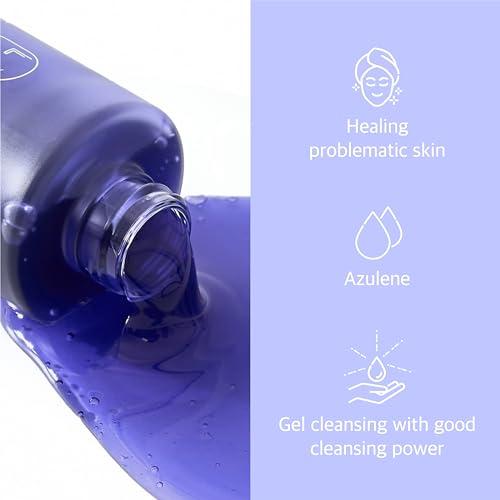 LICORNE LICORNE Azulene Derma Cleansing Sensitive Skin, Smooth, Moisturizer, Centella 6.76 fl.oz Korean Skincare