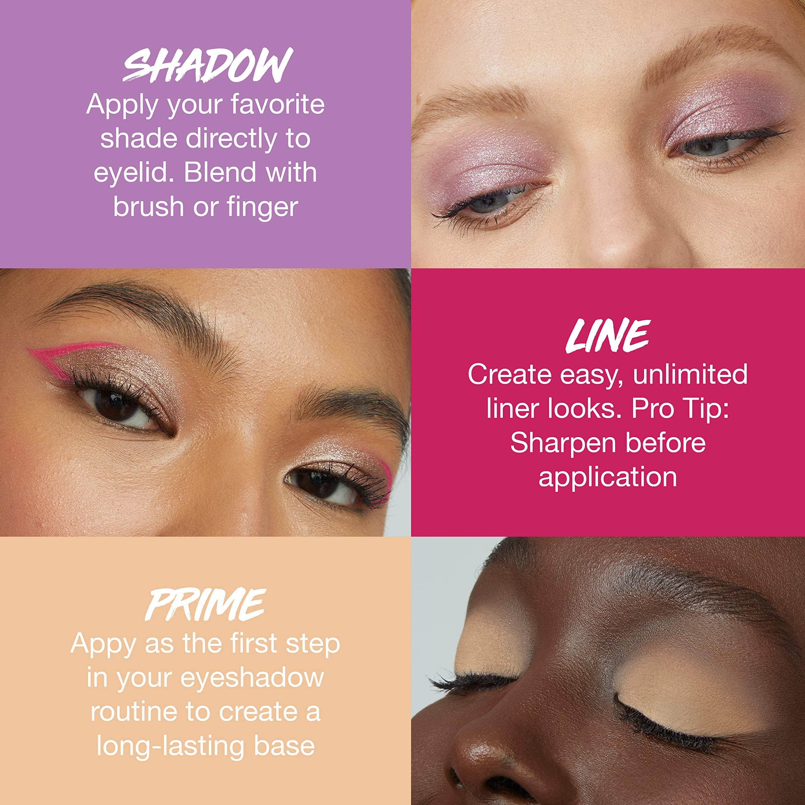 MAYBELLINE MAYBELLINE Color Tattoo Longwear Multi-Use Eye Shadow Stix, Eye Makeup, I am Fearless (Purple Shimmer)