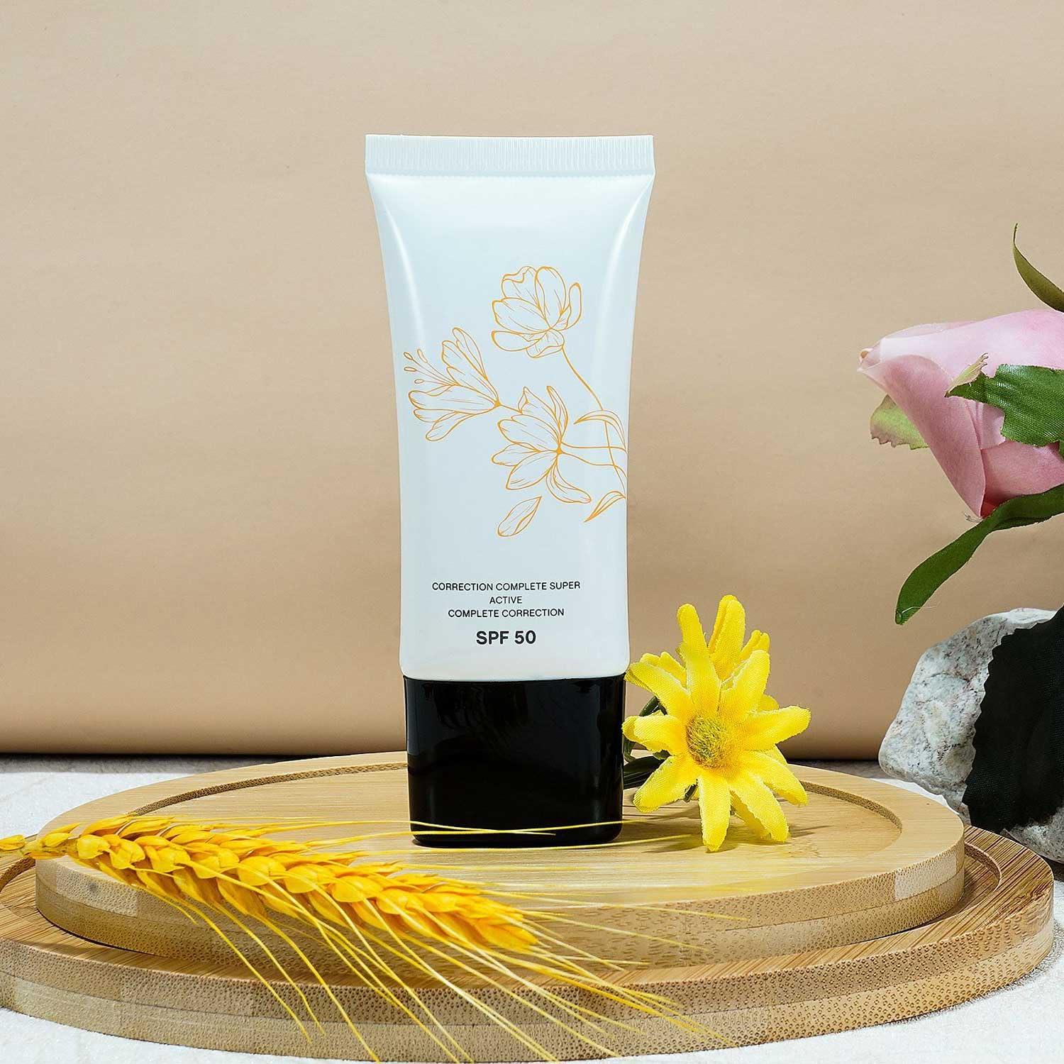 Generic Korean Color Changing Cc Cream,Korean Cc Cream Self Adjusting For Mature Skin,Korean Color Changing Foundation,Cc Color Correcting Full Coverage Cream,Pre Makeup Cream,For All Skin Types (60ML)