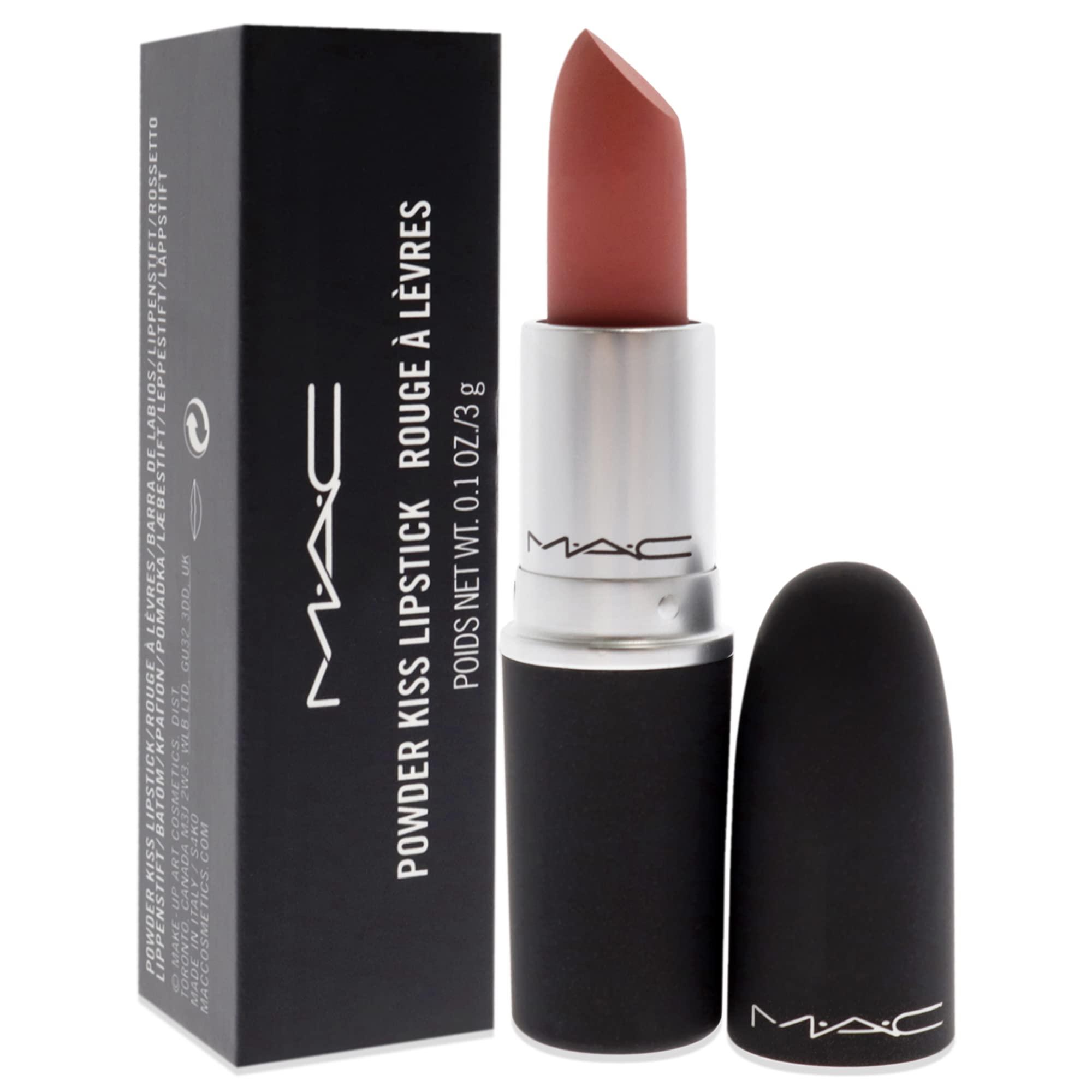 MAC Powder Kiss Lipstick - 314 Mull It Over by MAC for Women - 0.1 oz Lipstick
