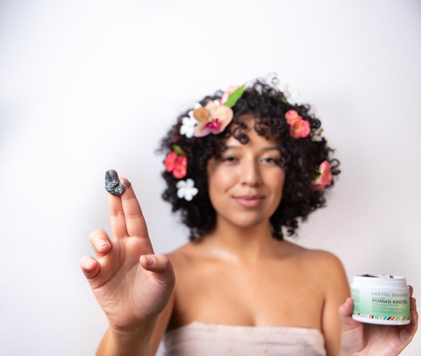 KREYÒL ESSENCE Kreyol Essence - Scalp Care POMAD, Detox + Treat, Rosemary Peppermint 4 Oz, Natural, Paraben Free, Healthy Scalp, Hair Care