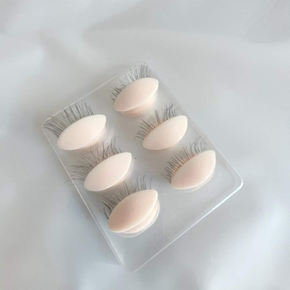 Beaupretty Beaupretty 1 Set model head Lash Practice Mannequin Head baby Fur Doll replaceable tool doll half lashes mani human body cosmetic mold Display Head Mold Model wig Mannequin Mold