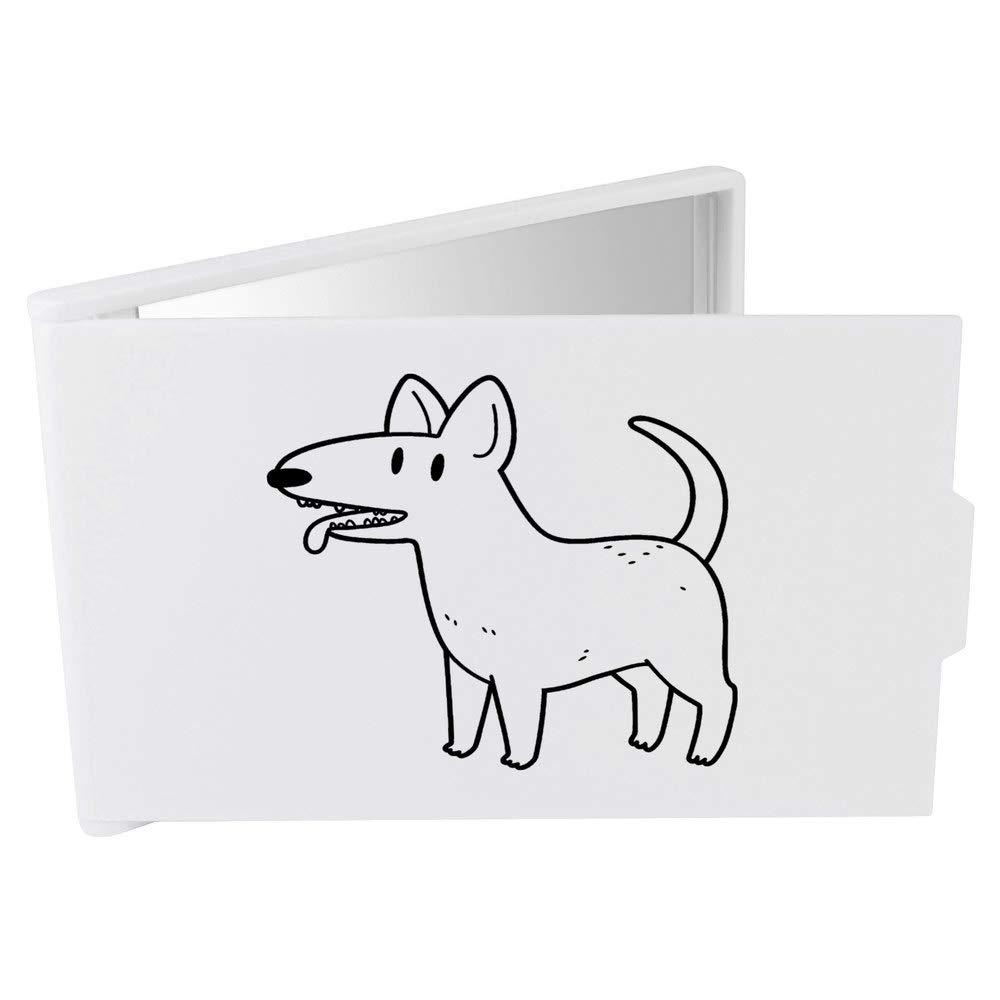 Azeeda Azeeda 'Bull Terrier Dog' Compact/Travel/Pocket Makeup Mirror (CM00010072)