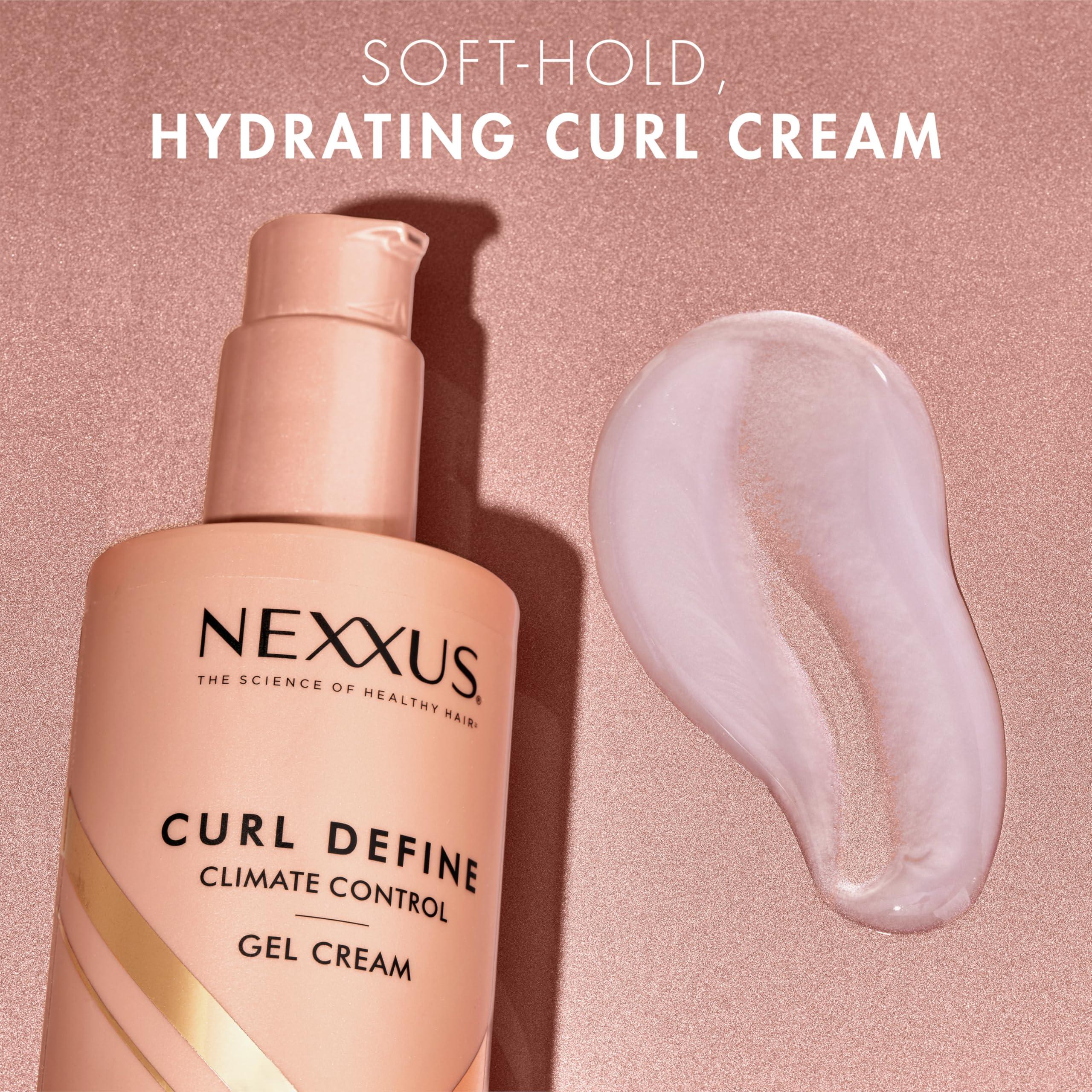Nexxus Nexxus Climate Control Gel Cream Curl Define for Cashmere Curls, with StyleProtect Technology 8 oz