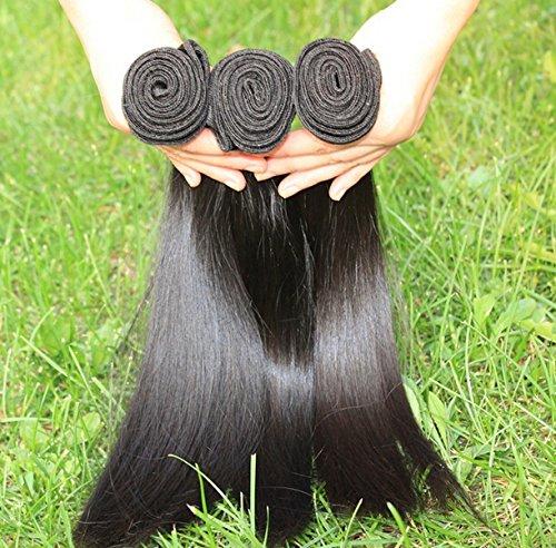 DaJun DaJun Hair Extension Indian Virgin Remy Human Hair Bundles Deals Natural Straight Weave 3pcs/lot 300gram Natural Colour 22"22"22" Grace Hair Products Weft