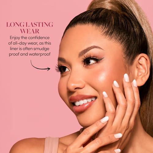 Glamnetic Glamnetic Felt Tip Magnetic Eyeliner Pen - Brown 0.025 fl oz | Brown Smudgeproof & Waterproof Eyeliner Pen, All-Day Hold for Magnetic Eyelashes, Quick-Drying, Paraben-Free