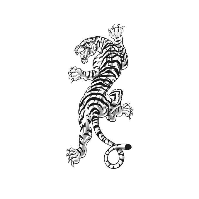 inkbox Inkbox Temporary Tattoos, Semi-Permanent Tattoo, One Premium Easy Long Lasting, Water-Resistant Temp Tattoo with For Now Ink - Lasts 1-2 Weeks, Crawl, 5 x 2 in