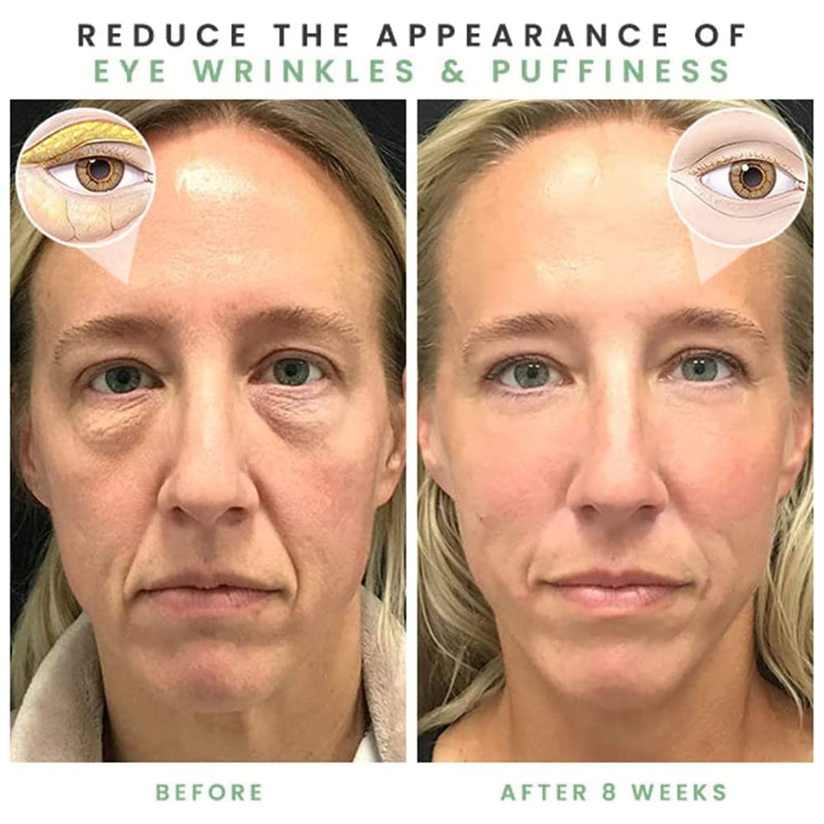 wanshi Light Cool Jade Eye Mask Hot or Cold Touch Blindfold for Puffy Eyes 100% Real Jade Stone